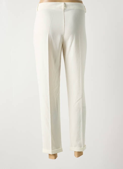 Pantalon chino fermeture zippée sous rabat boutonné taille normale beige PAKO LITTO femme