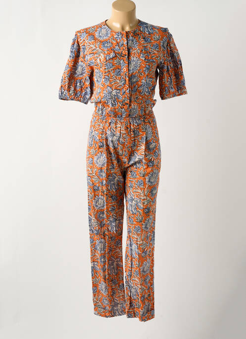 Combi-pantalon orange YERSE pour femme