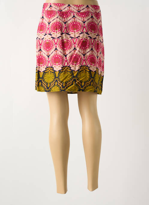 Jupe courte rose LA PETITE ETOILE pour femme