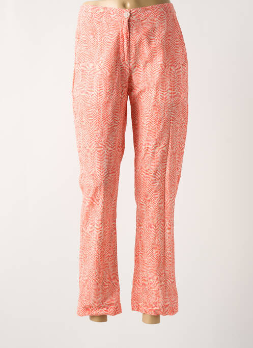 Pantalon droit orange HARRIS WILSON pour femme