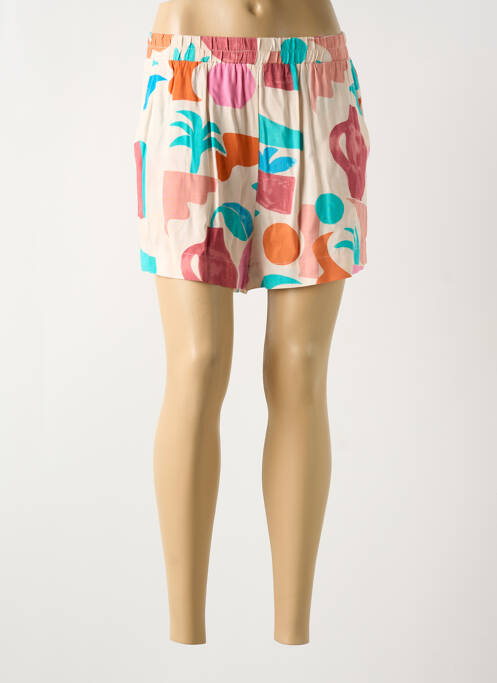 Short beige GRACE & MILA pour femme