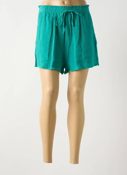 Short vert GRACE & MILA pour femme