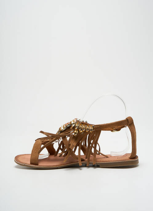 Sandales/Nu pieds marron MOLLY BRACKEN pour femme