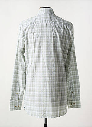 Chemise manches longues imprimé carreaux vert HACKETT homme