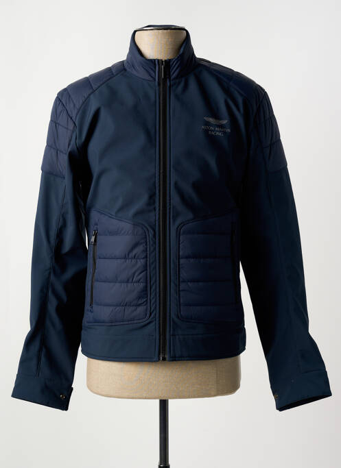 Blouson bleu HACKETT pour homme