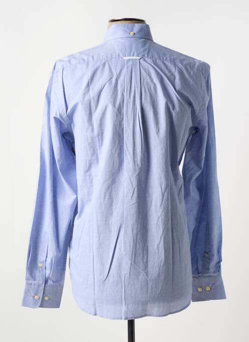 Chemise manches longues bleu FACONNABLE pour homme