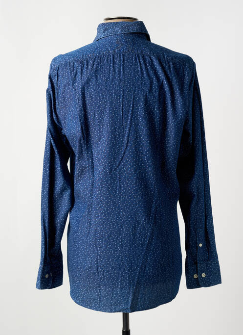 Chemise manches longues bleu FACONNABLE pour homme