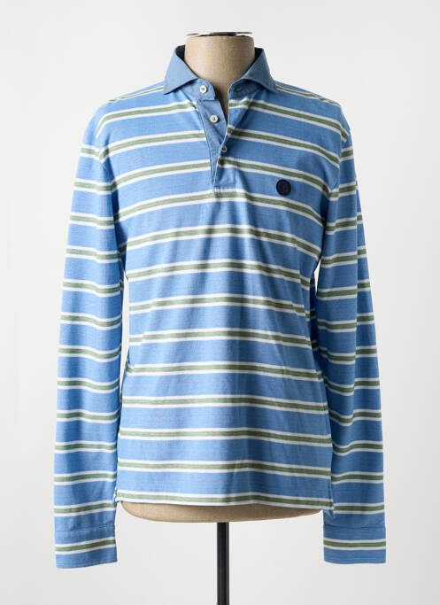 Polo bleu FACONNABLE pour homme