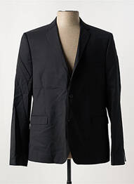 Blazer finition intérieure doublure imprimée noir AZZARO homme