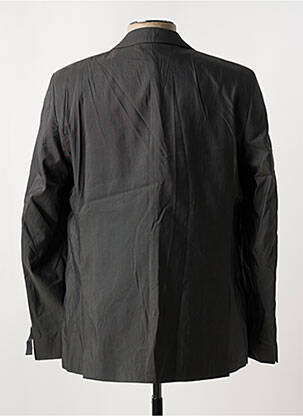 Blazer finition intérieure doublure imprimée gris AZZARO homme