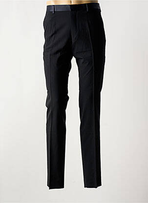 Pantalon slim tissage popeline taille normale noir AZZARO homme