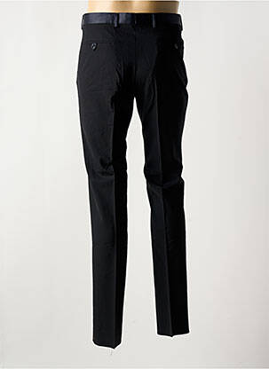 Pantalon slim tissage popeline taille normale noir AZZARO homme