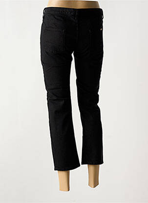 Jeans coupe slim tissage brut taille normale noir ACQUAVERDE femme