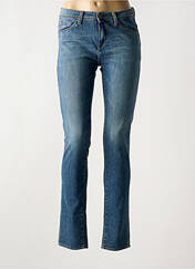 Jeans coupe slim bleu ACQUAVERDE pour femme seconde vue