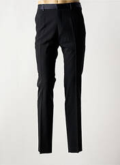 Pantalon slim noir AZZARO pour homme seconde vue