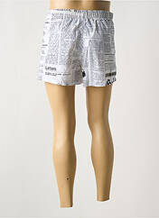 Short de bain blanc JOHN GALLIANO pour homme seconde vue