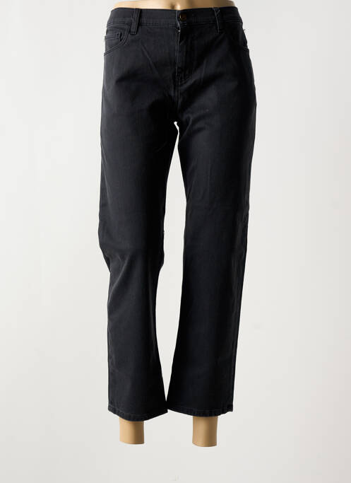 Jeans coupe droite noir ACQUAVERDE pour femme