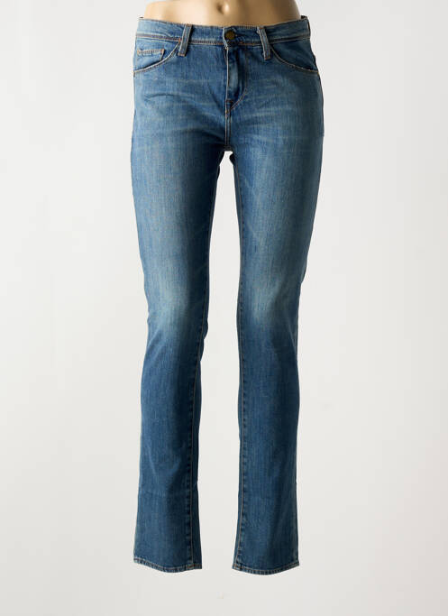 Jeans coupe slim bleu ACQUAVERDE pour femme