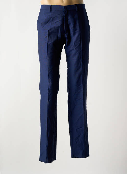 Pantalon slim bleu AZZARO pour homme