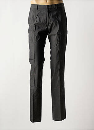 Pantalon slim taille à pinces taille normale gris AZZARO homme