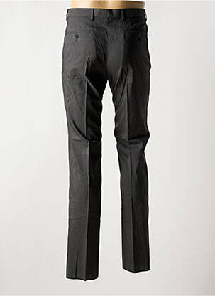 Pantalon slim taille à pinces taille normale gris AZZARO homme