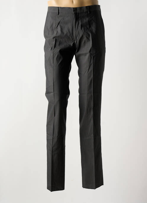 Pantalon slim taille à pinces taille normale gris AZZARO homme