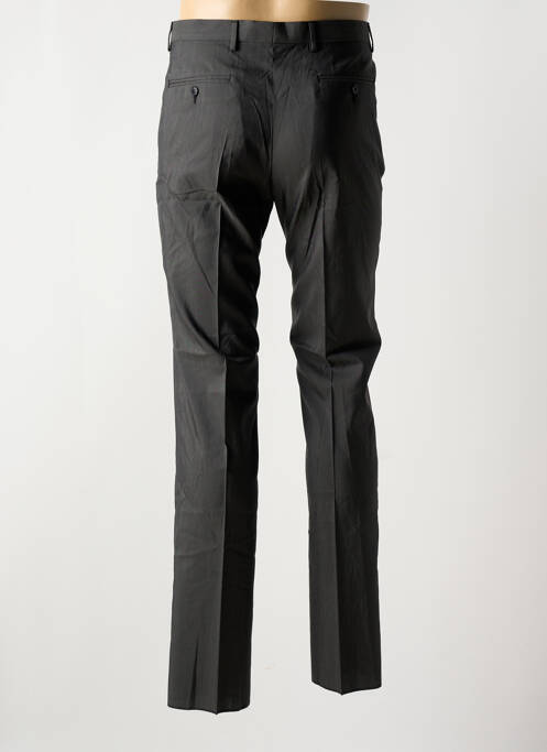 Pantalon slim taille à pinces taille normale gris AZZARO homme