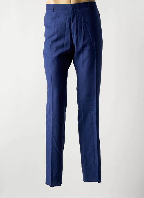 Pantalon slim bleu AZZARO pour homme