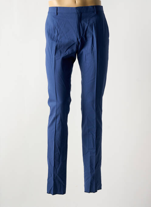 Pantalon slim bleu AZZARO pour homme