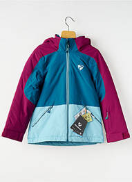 Parka poches a capuche bleu ZIENER enfant