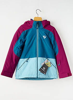 Parka poches a capuche bleu ZIENER enfant