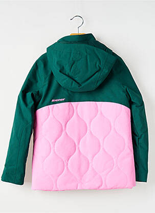 Doudoune poches a capuche rose ZIENER fille
