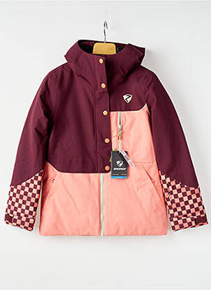 Doudoune rouge ZIENER pour fille
