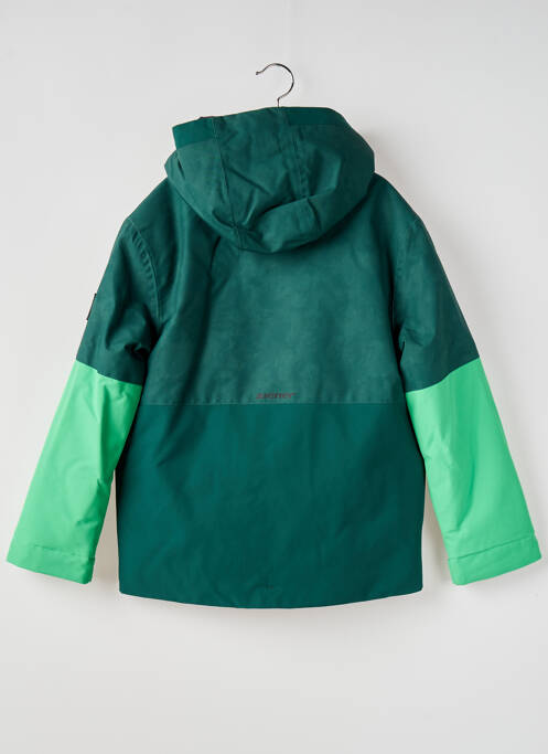 Doudoune coupe droite a capuche vert ZIENER enfant