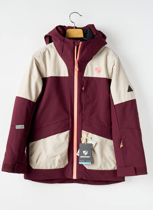 Doudoune rouge ZIENER pour fille