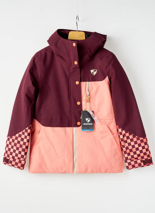 Doudoune rouge ZIENER pour fille