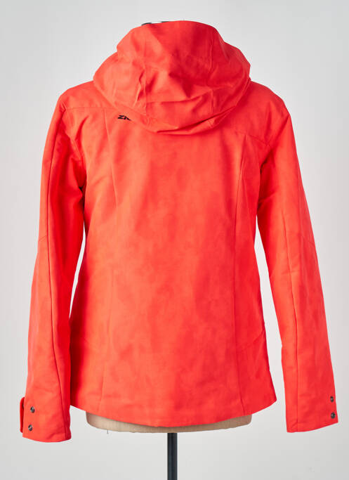 Parka orange ZIENER pour femme