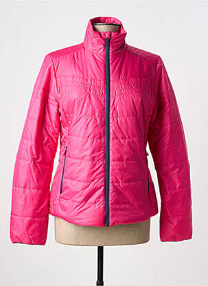 Doudoune manches longues sans capuche rose ZIENER femme