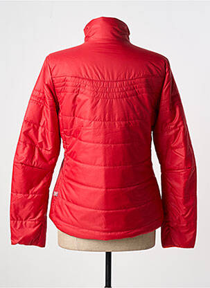 Doudoune manches longues sans capuche rouge ZIENER femme
