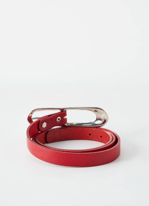 Ceinture rouge PHILIPPE SERRES pour femme