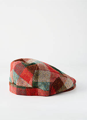 Casquette imprimé carreaux rouge DERBY SPORT homme