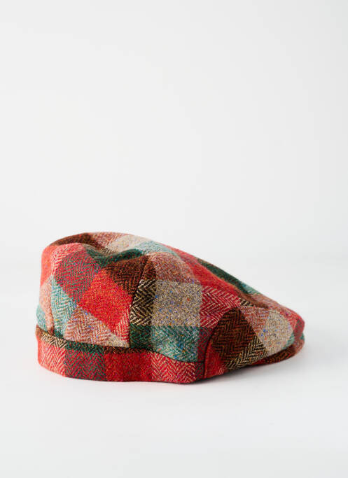 Casquette imprimé carreaux rouge DERBY SPORT homme