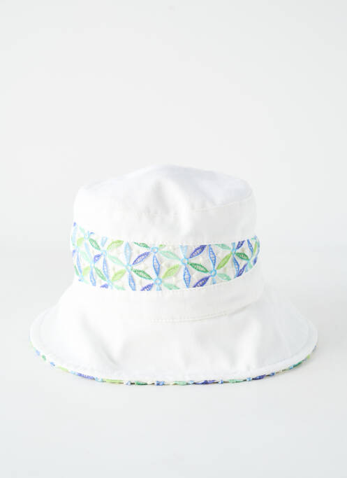 Chapeau blanc TAFFTA pour femme