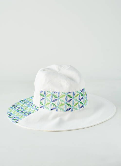 Chapeau blanc TAFFTA pour femme