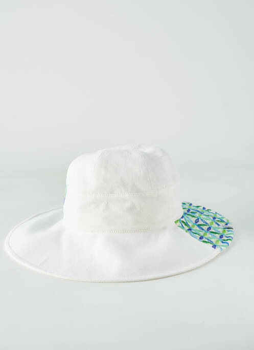 Chapeau blanc TAFFTA pour femme
