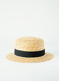 Chapeau beige COUSTILLERES enfant