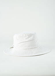Chapeau tissage popeline gris TAFFTA femme