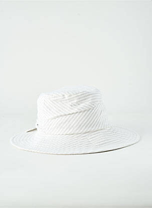 Chapeau tissage popeline gris TAFFTA femme