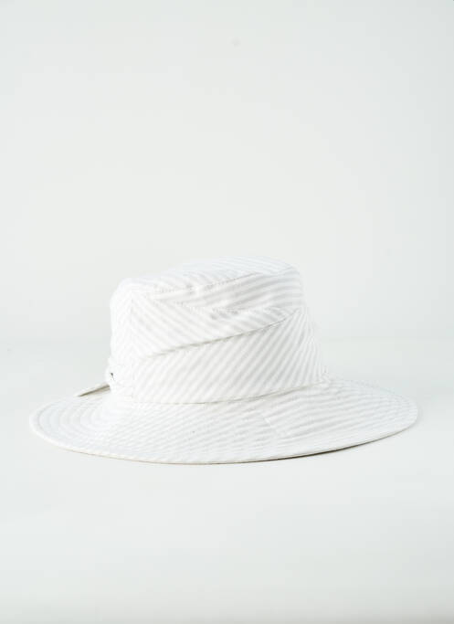 Chapeau tissage popeline gris TAFFTA femme
