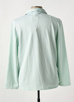 Polo manches longues manches longues vert SOWAY homme